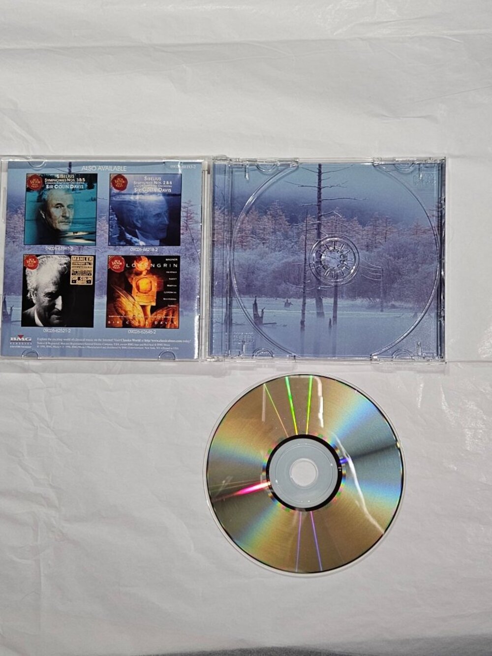 Sir Colin Davis CD Sibelius Symphonies Nos 1 and 4 - Picture 5 of 5